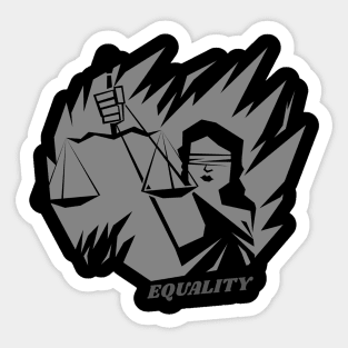 Equal Rights T-Shirts Sticker